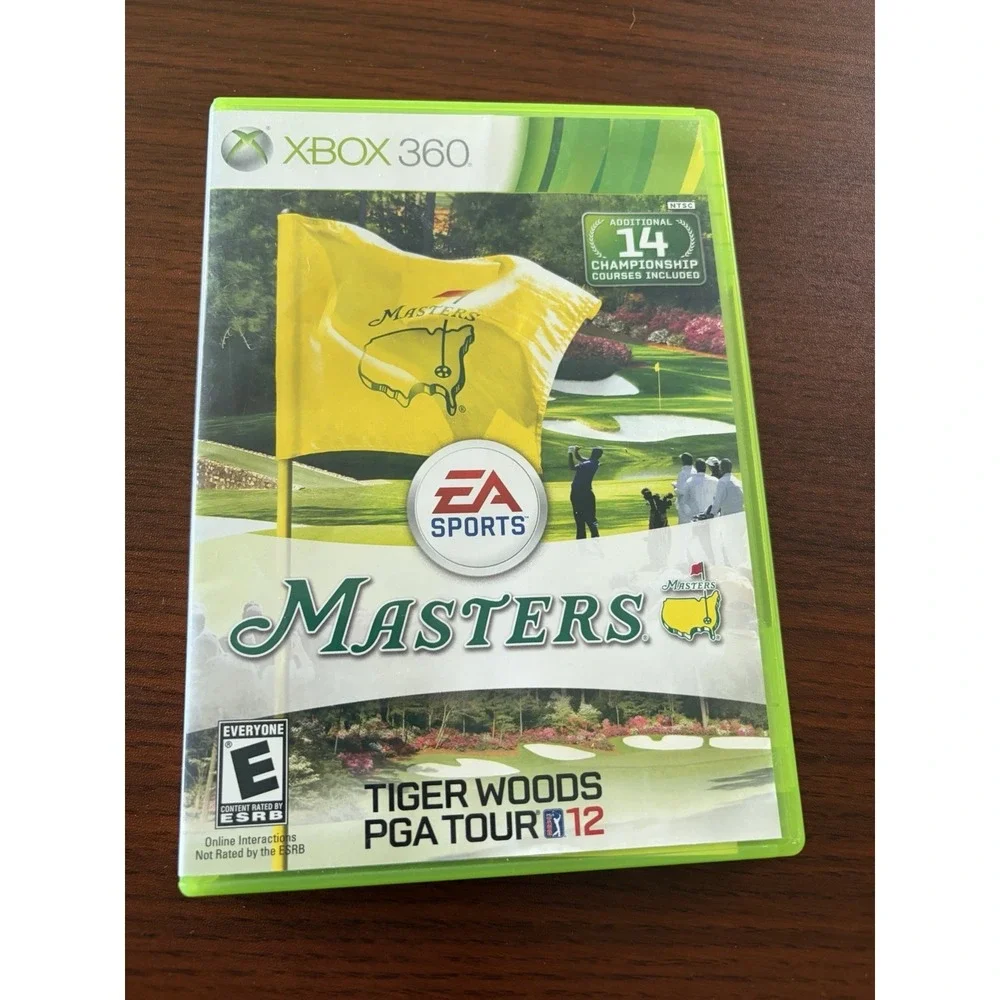 Tiger Woods PGA Tour 12: The Masters - Xbox 360 2011 - CIB Complete & Tested